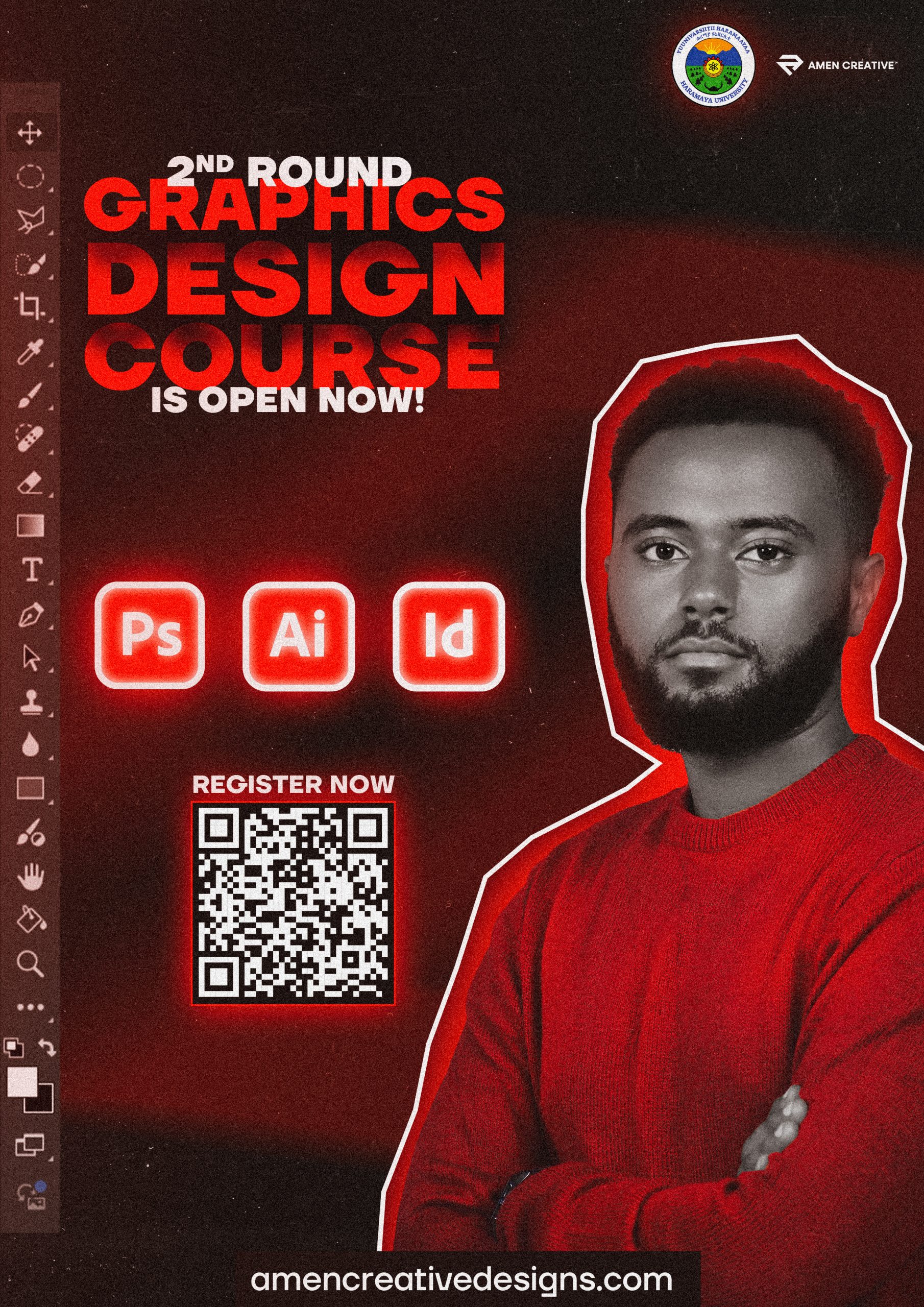 LESSONS HU AMEN CREATIVE LESSONS 2nd ROUND POSTER