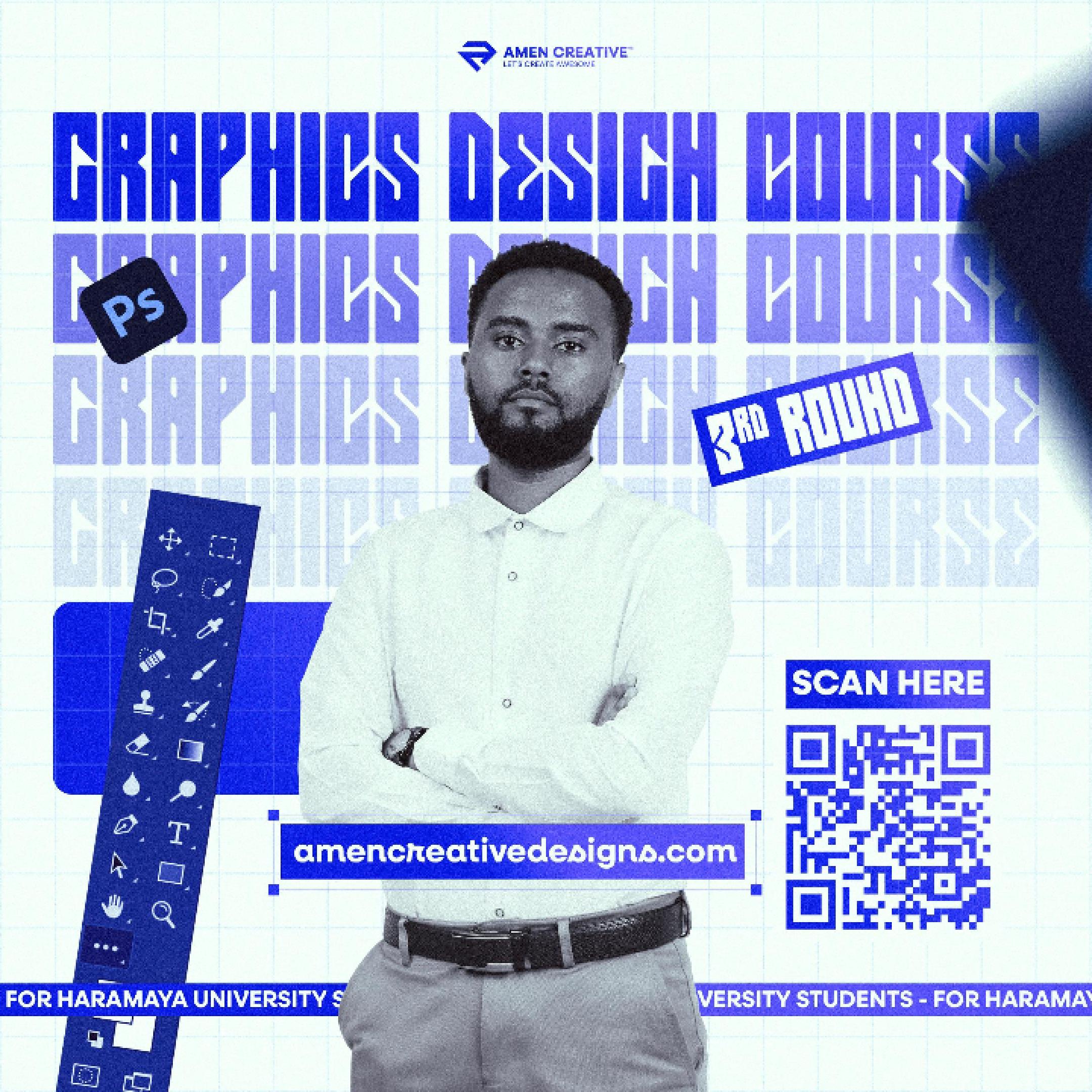 LESSONS HU AMEN CREATIVE LESSONS 3rd ROUND POSTER